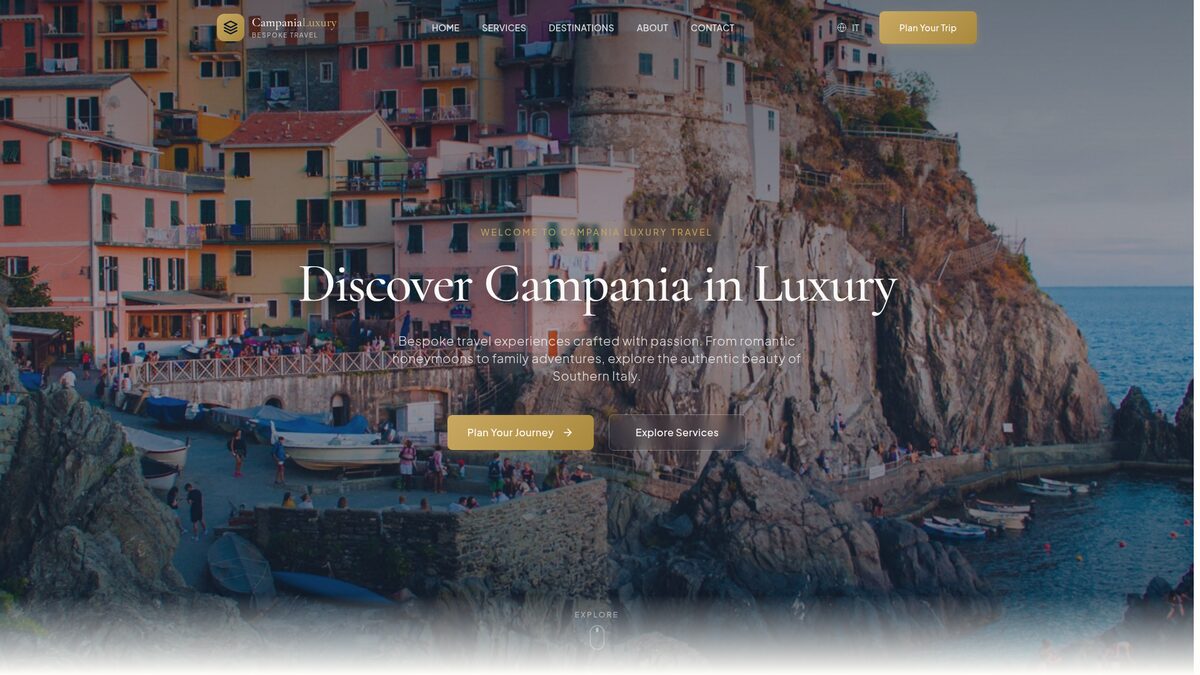 Luxury Travel Experience Platform