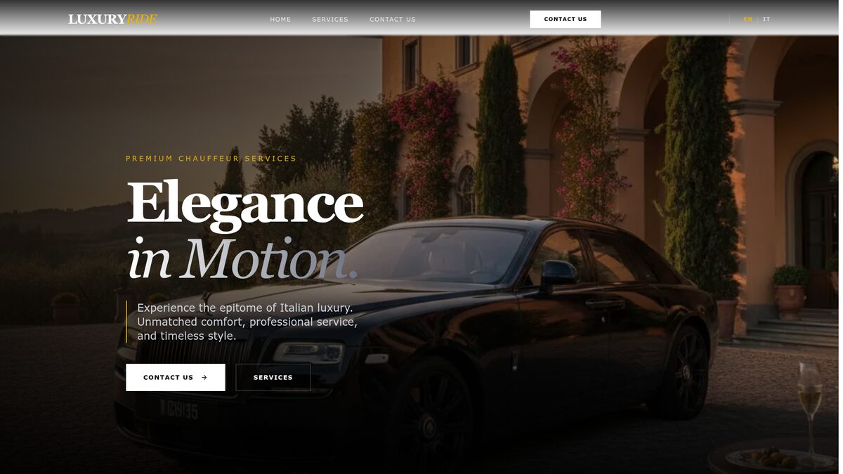 Premium Chauffeur Platform