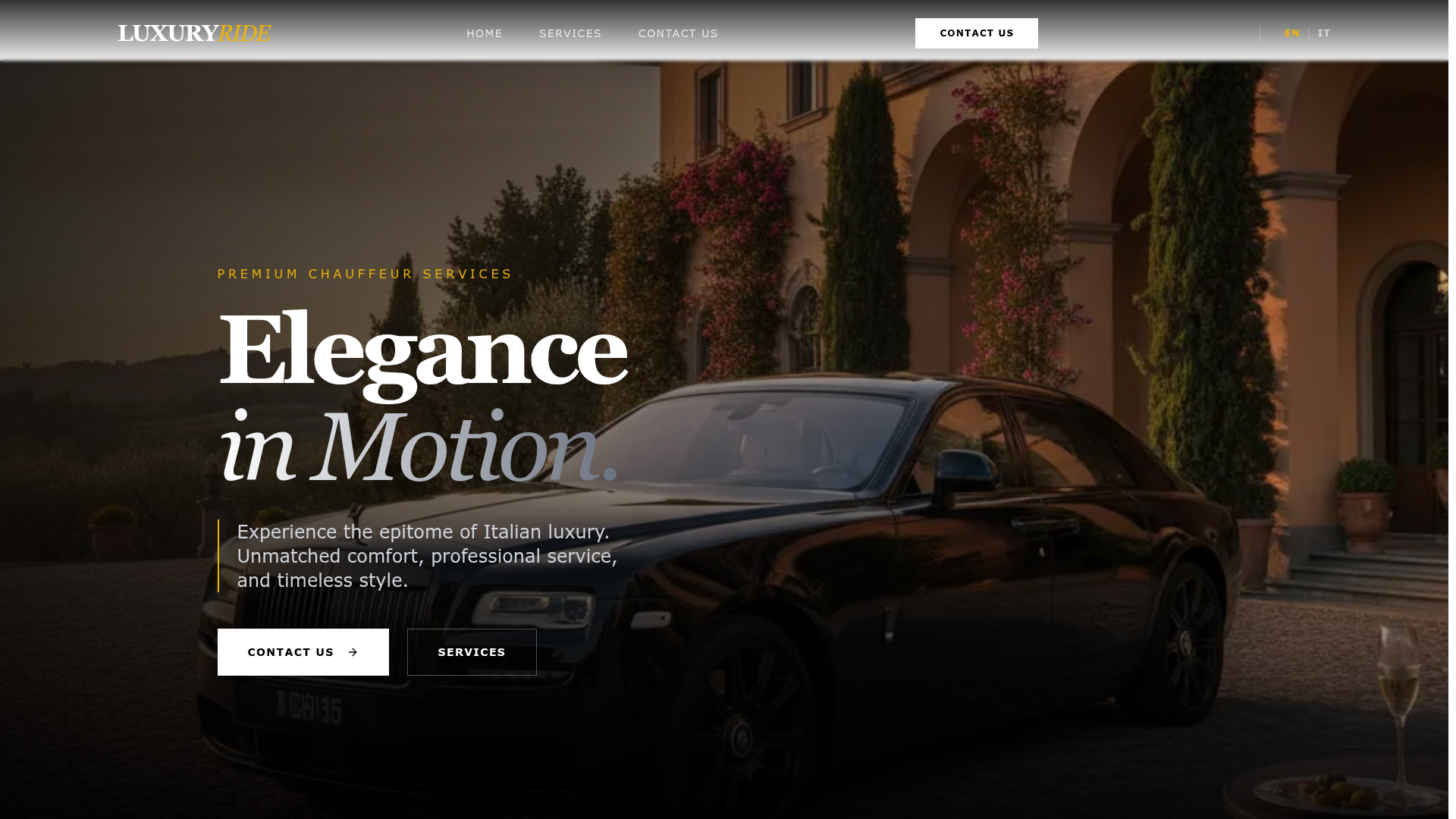 Premium Chauffeur Platform